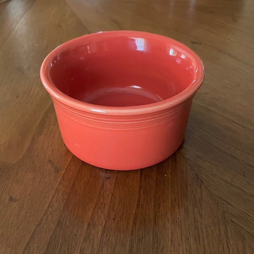 Fiesta by HOMER LAUGHLIN Persimmon (Orange) Ramekin